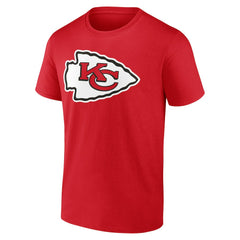 Kansas City Chiefs Big & Tall Team Authentic Custom T-Shirt Red