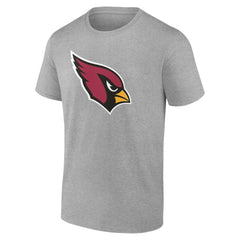 Arizona Cardinals Big & Tall Team Authentic Custom T-Shirt Gray