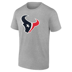 Houston Texans Big & Tall Team Authentic Custom T-Shirt Gray