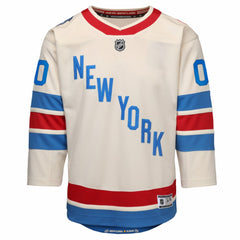 NHL New York Rangers Outerstuff Youth 2026 NHL Winter Classic Premier Custom Jersey - White