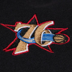 Philadelphia 76ers Hardwood Classics Originals Collection 2000-2001 Team Roster Fleece Hoodie Black