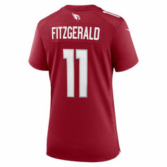 NFL Larry Fitzgerald Arizona Cardinals Women's Team Retired Game Jersey - Cardinal