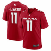 NFL Larry Fitzgerald Arizona Cardinals Team Retired Game Jersey - Cardinal