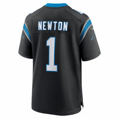 NFL Cam Newton Carolina Panthers Team Retired Game Jersey - Black