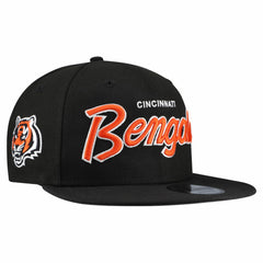 Cincinnati Bengals New Era Main Script 9FIFTY Snapback Hat Kelly Green