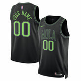 New Orleans Pelicans Unisex 2025/26 City Edition Swingman Custom Jersey Black