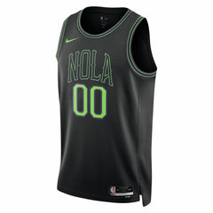 NBA New Orleans Pelicans Unisex 2025/26 City Edition Swingman Custom Jersey - Black