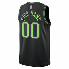 NBA New Orleans Pelicans Unisex 2025/26 City Edition Swingman Custom Jersey - Black