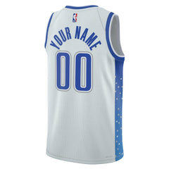 Orlando Magic Unisex 2025/26 City Edition Swingman Custom Jersey Silver