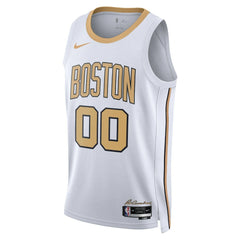 NBA Boston Celtics Unisex 2025/26 City Edition Swingman Custom Jersey - White