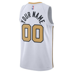NBA Boston Celtics Unisex 2025/26 City Edition Swingman Custom Jersey - White