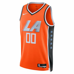 NBA LA Clippers Unisex 2025/26 City Edition Swingman Custom Jersey - Orange