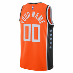 NBA LA Clippers Unisex 2025/26 City Edition Swingman Custom Jersey - Orange