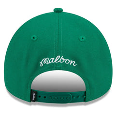 Boston Celtics x Malbon Golf Unisex 9FORTY A-Frame Adjustable Hat Green