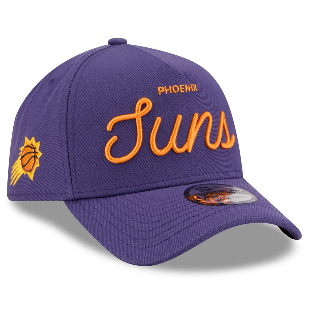 Phoenix Suns x Malbon Golf Unisex 9FORTY A-Frame Adjustable Hat Purple