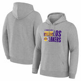 Los Angeles Lakers Noches Training Hoodie Gray