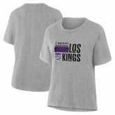 Sacramento Kings Women's Noches Training T-Shirt Gray