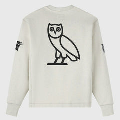 Carolina Panthers OVO x NFL Unisex Fleece Sweatshirt Heather Gray