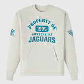 Jacksonville Jaguars OVO x NFL Unisex Fleece Sweatshirt Heather Gray