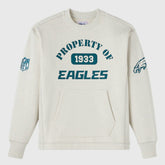 Philadelphia Eagles OVO x NFL Unisex Fleece Sweatshirt Heather Gray