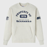 Seattle Seahawks OVO x NFL Unisex Fleece Sweatshirt Heather Gray