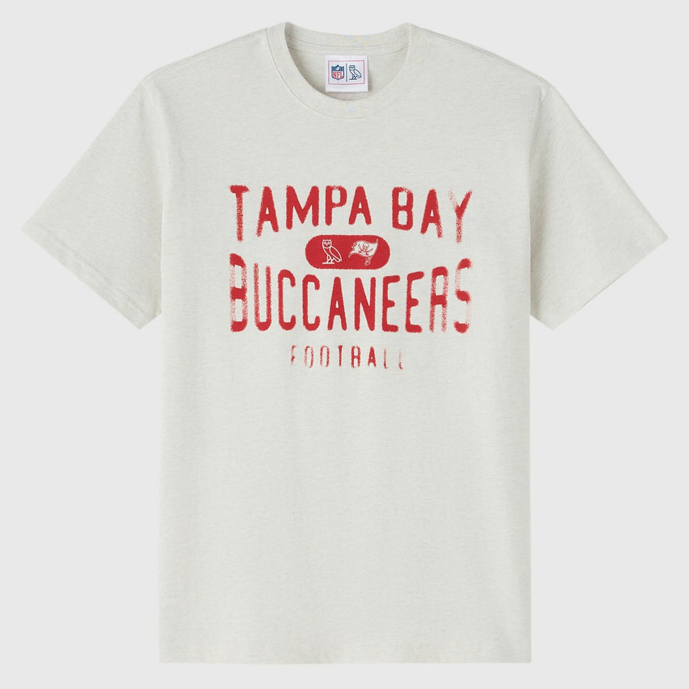 Tampa Bay Buccaneers OVO x NFL Unisex T-Shirt Heather Gray