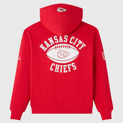 Kansas City Chiefs OVO x NFL Unisex Full-Zip Waffle-Lined Hoodie Red