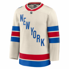 NHL New York Rangers Fanatics 2026 NHL Winter Classic Premium Jersey - Beige