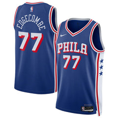 NBA VJ Edgecombe Philadelphia 76ers Unisex Swingman Jersey - Icon Edition - Royal
