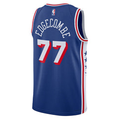 NBA VJ Edgecombe Philadelphia 76ers Unisex Swingman Jersey - Icon Edition - Royal