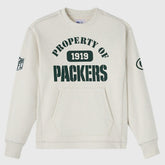 Green Bay Packers OVO x NFL Unisex Fleece Sweatshirt Heather Gray