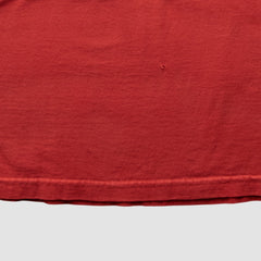 New York Giants NFL 2000s Long Sleeve T-shirt Red Vintage