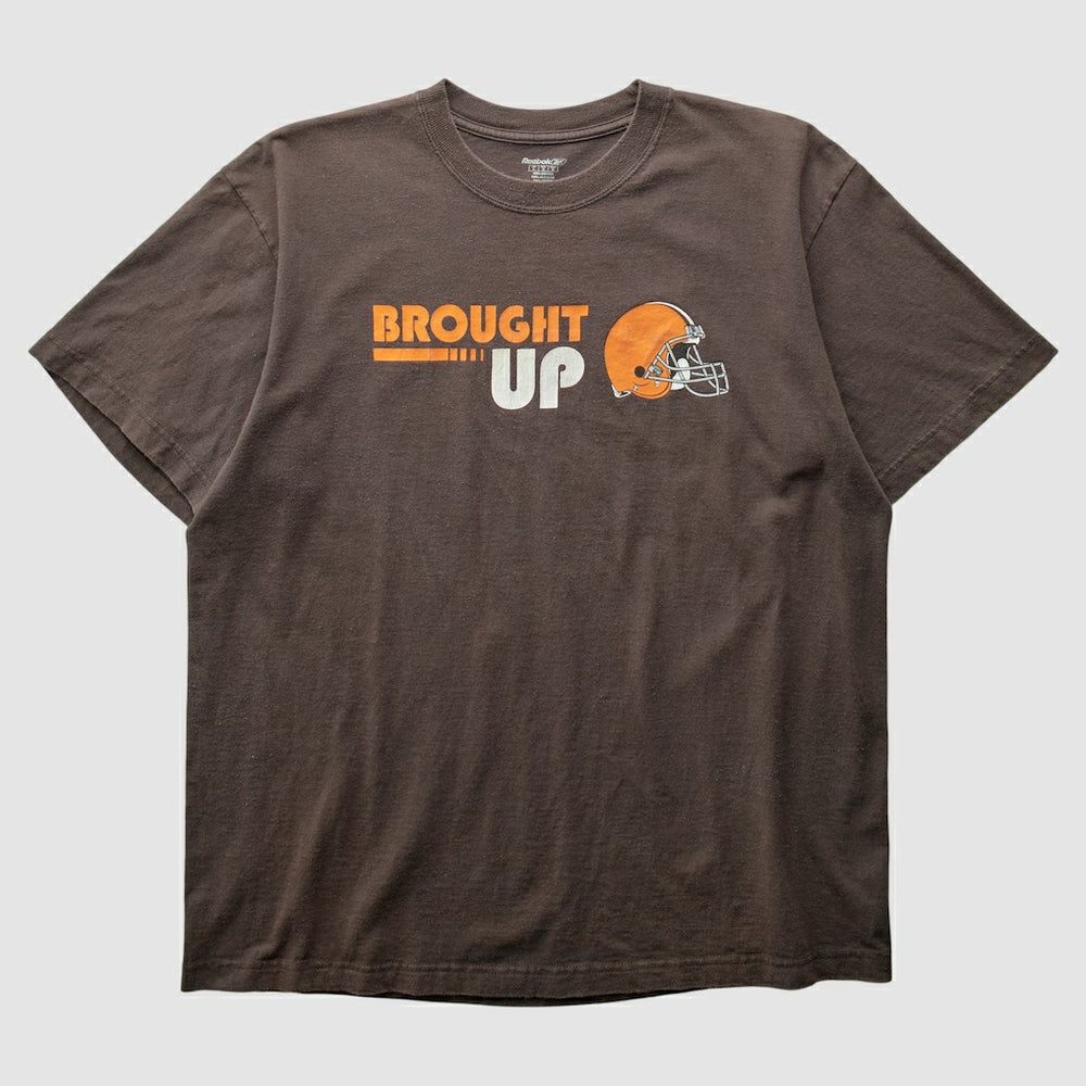 Cleveland Browns Reebok 2000s T-shirt Brown Vintage