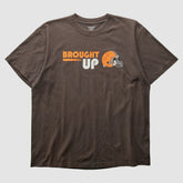 Cleveland Browns Reebok 2000s T-shirt Brown Vintage