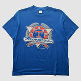 Texas Rangers Trench 1991 T-shirt - Blue - L by Fanatics Real Vintage T-shirts