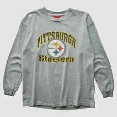 Pittsburgh Steelers NFL 2000s T-shirt Heather Gray Vintage