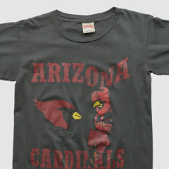 Arizona Cardinals Nutmeg Mills 90s T-shirt Charcoal Vintage