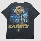 New Orleans Saints NFL 2010s T-shirt Black Vintage