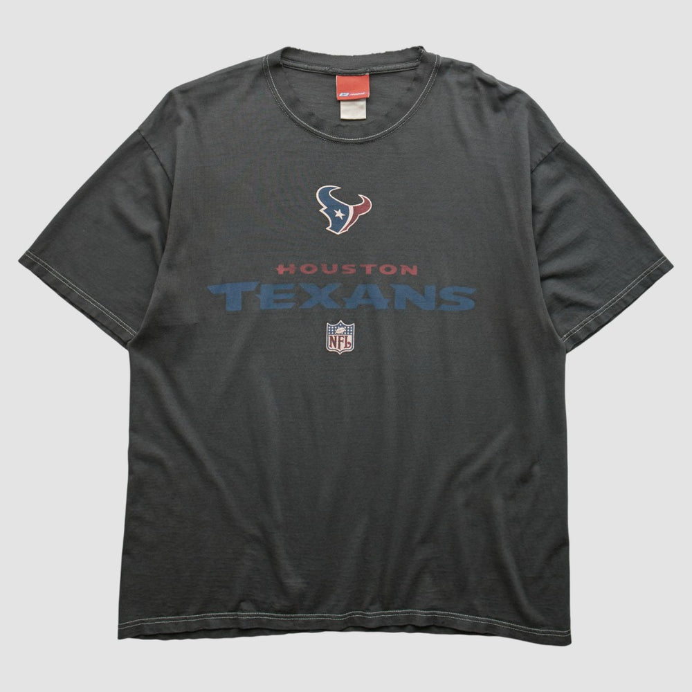 Houston Texans Reebok 2000s T-shirt Charcoal Vintage