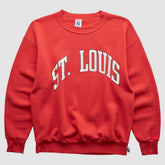 St. Louis Cardinals Logo 7 90s Sweatshirt - Red - XS by Fanatics Real Vintage Sweatshirts