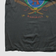 Los Angeles Angels 90s T-shirt - Charcoal - M by Fanatics Real Vintage T-shirts