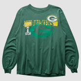 Green Bay Packers 2011 Long Sleeve T-shirt Green Vintage