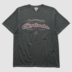 St. Louis Cardinals Lee Apparel 2004 T-shirt - Black - M by Fanatics Real Vintage T-shirts
