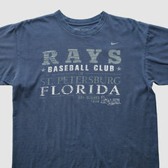 Tampa Bay Rays Nike 2009 T-shirt - Navy - M by Fanatics Real Vintage T-shirts