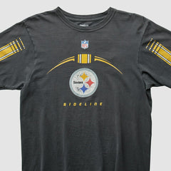 Pittsburgh Steelers Reebok 2000s T-shirt Charcoal Vintage