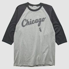 Chicago White Sox Lee Apparel 2000s T-shirt - Heather Gray - L by Fanatics Real Vintage T-shirts