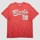 Cincinnati Reds Dynasty 2000 T-shirt - Red - M by Fanatics Real Vintage T-shirts