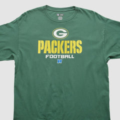 Green Bay Packers NFL 2010s Long Sleeve T-shirt Green Vintage