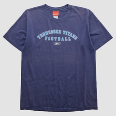 Tennessee Titans Reebok 2000s T-shirt Navy Vintage