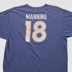 Denver Broncos Reebok 2010s T-shirt Navy Vintage